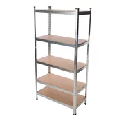 SILVERLINE 1800 × 900 × 400 mm Srebrna stojala
