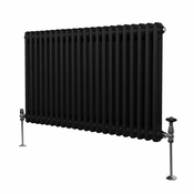 MONSTER Tradicionalni dvostebrni radiator - 600 x 1012 mm - črn, (21569962)