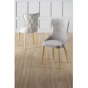 Hanah Home Set stolica Alpa, 85x59x146 cm, 6 komada, Sive