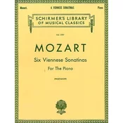 MOZART:SIX VIENNESE SONATINAS PIANO