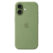 Silikonska maska sa MagSafe za iPhone 17 – zelena