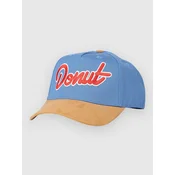 Donut Outline Snapback Cap blue