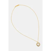 Srebrna ogrlica AMBUSH Heart Class Ring Charm Necklace