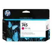 HP kartuša 745 (F9J95A), (130ml), rdeča