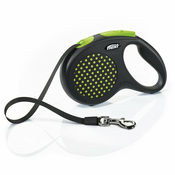 Flexi Povodac Design M Tape 5m - Zelena