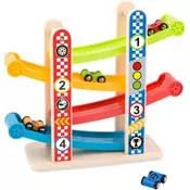 TOOKY TOY drveni toranj sa autićima