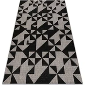Rugsx Preproga v videzu sisala FLOORLUX 20489 srebro 60x110 cm Siva