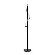 Homestar Stojalo za plašče GLADE D28xV174 cm črno