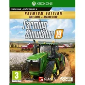Farming Simulator 19 Premium Edition (XBOX ONE) - rabljeno