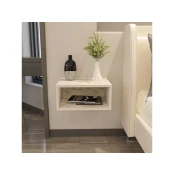 Nocni ormaric Hanah Home Dora, 45x21.1x35 cm, Prljavobijela