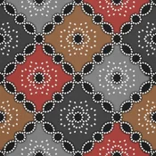 shumee ZUNANJE DEKORATIVNE TKANINE OXFORD - geometrijski motiv 21