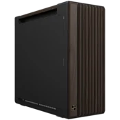ASUS ProArt PA602 Wood Edition Modern Black ATX/E-ATX računalniško ohišje, kovinska stranica, 1x 140