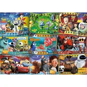 Ravensburger Puzzle Disney Pixar: Kolaž 1000 kosov