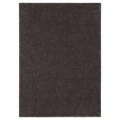 STOENSE Tepih, niski flor, tamnosiva, 170x240 cm