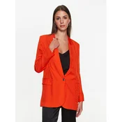 TWINSET Suknjič 231TT2144 Oranžna Regular Fit