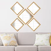 Lessentiel Maison Set ogledala SETAYNA_045, 24x24cm(4), 34x34cm(1)
