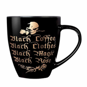 Šalica ALCHEMY GOTHIC - Black Coffee, Black Clothes - ALMUG12