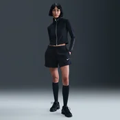 Nike Ženski šorc NSW Phoenix Fleece Mid-Rise IH2108, Crni
