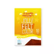 Jolly Color Felt, fini filc, braon, A4, 10K ( 135027 )