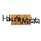 Wallity Zidna dekoracija Hakuna Matata 4, 108x30cm