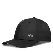 ALPHA INDUSTRIES Kapa  črna / off-bela