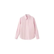 MANGO Bluza rjava/roza/črna/bela