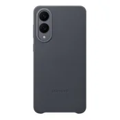 Samsung S25 Edge SAMSUNG plasticno kucište za telefon s ECO veganskom kožnom stražnjom navlakom – CRNA EF-VS937PBEGWW