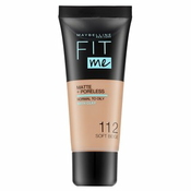 Maybelline Fit Me! Foundation Matte + Poreless 112 Soft Beige tekoča ličila z matirnim učinkom 30 ml