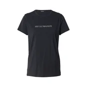 Emporio Armani Majica črna/bela