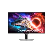 SAMSUNG Odyssey OLED G8 4K 240Hz gaming monitor 32, 3840x2160, 16:9, 300 cd/m2, 0,03 ms, 1x DP / 2x HDMI / 1x USB-C / 2x USB-A LS32HG800SUXEN