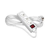 Podaljševalni kabel s stikalom 3x 10m