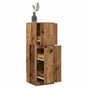 Vidaxl vidaXL Starinska lesena lekarniška omarica 40x41x118 cm
