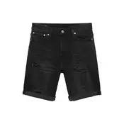 Pull&Bear Kavbojke  črn denim