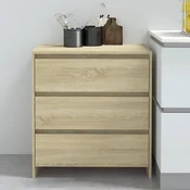 Vidaxl vidaXL Omarica, hrast sonoma, 70x41x75 cm, material na osnovi lesa