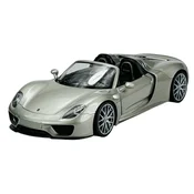 shumee WELLY PORSCHE 918 SPYDER SILVER 1:24 24055
