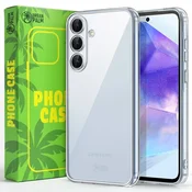 Ovitek za Samsung Galaxy A55, silikonski, prozoren