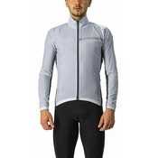 Castelli Squadra Stretch Jakna Silver Gray/Dark Gray XL