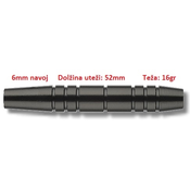 Uteži za pikado puščice 16gr dolžine 52mm eloksirane