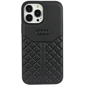 Audi Genuine Leather iPhone 13 Pro Max 6.7 black hardcase AU-TPUPCIP13PM-Q8/D1-BK (AU-TPUPCIP13PM-Q8/D1-BK)