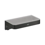 GROHE 411072430 - Polica za tuš START CUBE 200 mm, črna