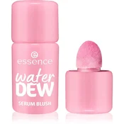 essence water DEW SERUM BLUSH tekoče rdečilo s posvetlitvenim učinkom odtenek 10 Pinky Bloom 3.5 ml