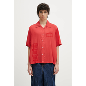 Srajca Aries Ancient Column Satin Viscose Hawaiian Shirt