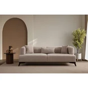 ATELIER DEL SOFA Sofa sa 3 sedišta Hera Cream Black