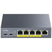Cudy GS105P V1.0 Switch Extend VLAN Gigabit RJ45 PoE 30 W IEEE 802.3at/af