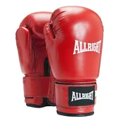 shumee VRHUNSKI PROFESIONALNI 10oz allright 1119 rdeče boksarske rokavice
