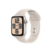 Apple Watch SE2 v3 GPS 40mm Starlight Alu Case with Starlight Sport Band - S/M