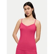 Triumph Zgornji del pižame Aura Spotlight 10221405 Roza Regular Fit