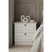 HANAH HOME Nocni stocic Mira White