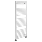 Kopalniški radiator DIRECT s stranskim priključkom 450x1320 mm, bel - Bela - 450x1320 mm - Aqualine - DIRECT & ORBIT - 24 - Jeklo - Oblika H - Oblika H - 450 - 1320 - 6 - 14