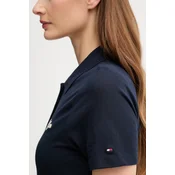 Polo Tommy Hilfiger ženski, mornarsko modra barva, WW0WW47312